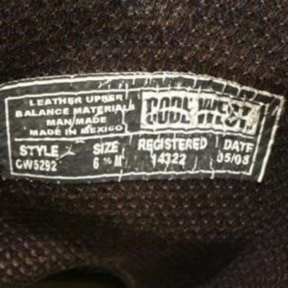 Cool West Womens Brown Distressed Leather Western Cowgirl Boots CW5292 Size 6.5M - Picture 8 of 8